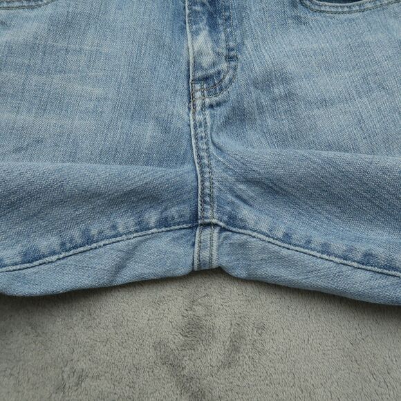 Calvin Klein Jeans Women's Size 8 Blue Mid-Rise Flare Denim 31.5" Inseam Stretch - Picture 4 of 16
